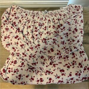 Hollister Long Sleeve Floral Top